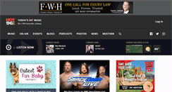 Desktop Screenshot of hot96.com